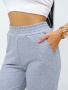 Акцент(светло-серый меланж) брюки