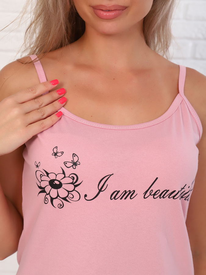 Ромашка(пудра) сорочка ночная