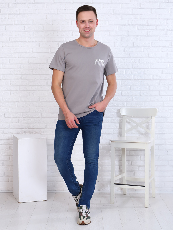 Дэнис (серый) футболка