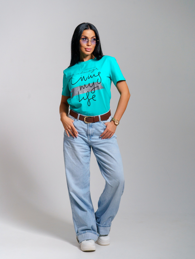 Элиза(ментол) футболка женская