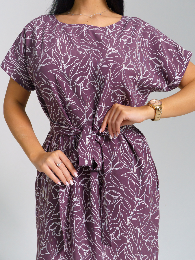 Одиссея(баклажан) платье