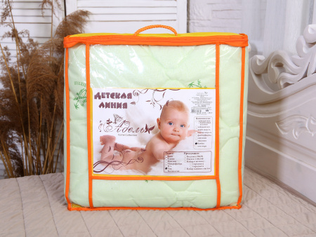 Одеяло "Бамбук" всесезонное тик детское