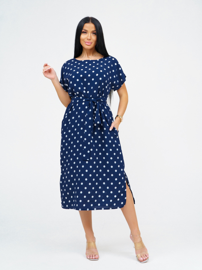 Одиссея(индиго) платье