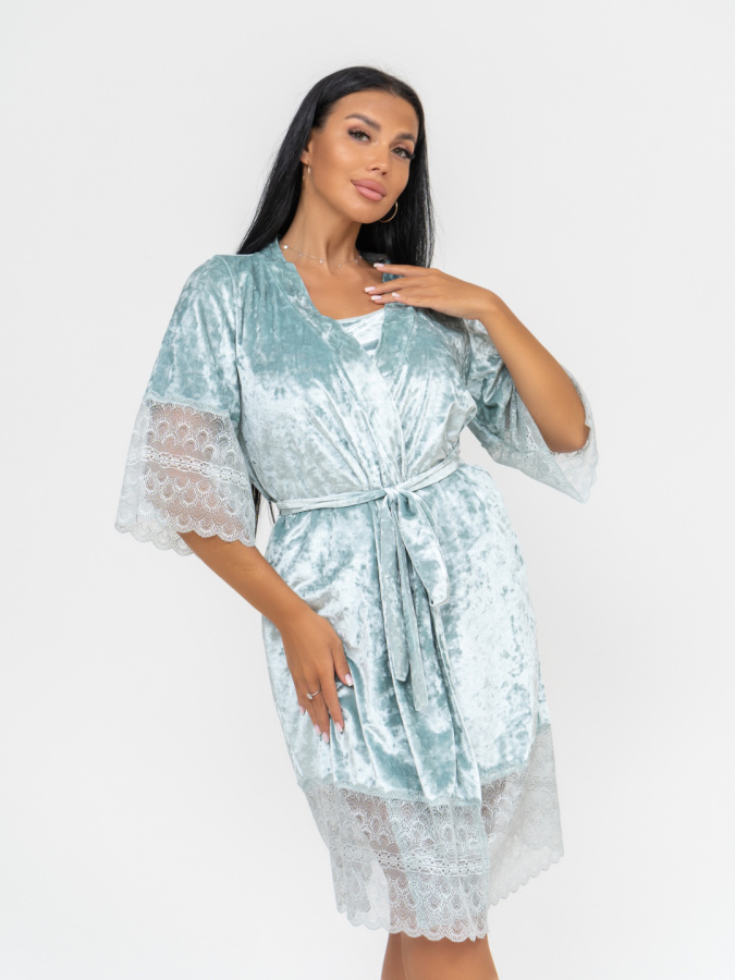 Искушение(мята) пеньюар