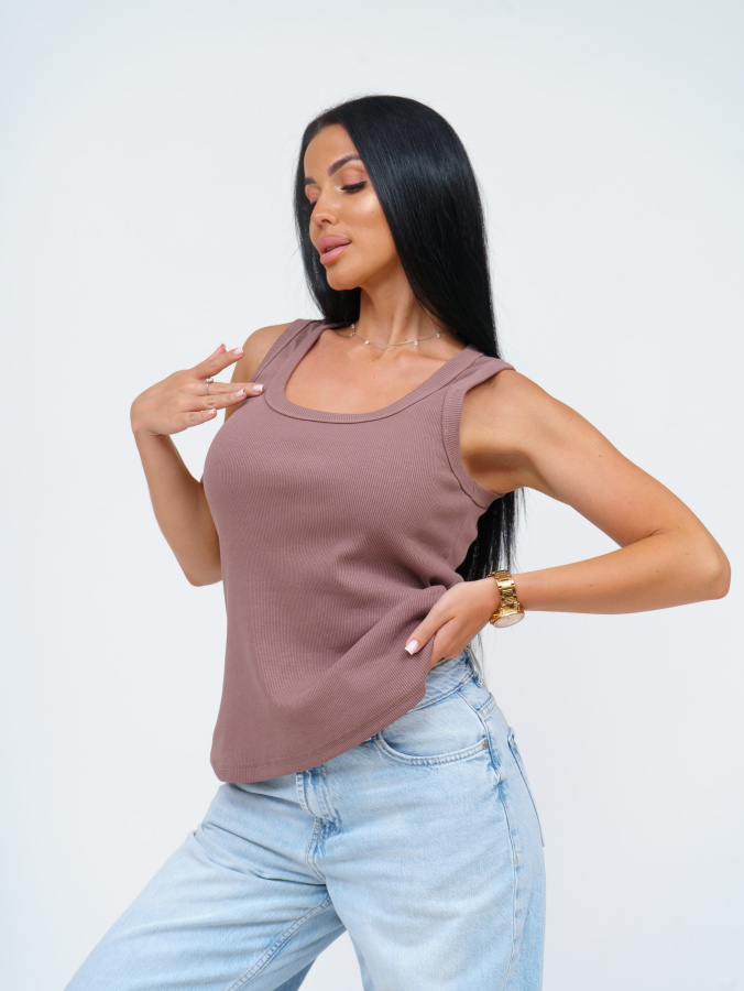 Мия(какао) майка женская