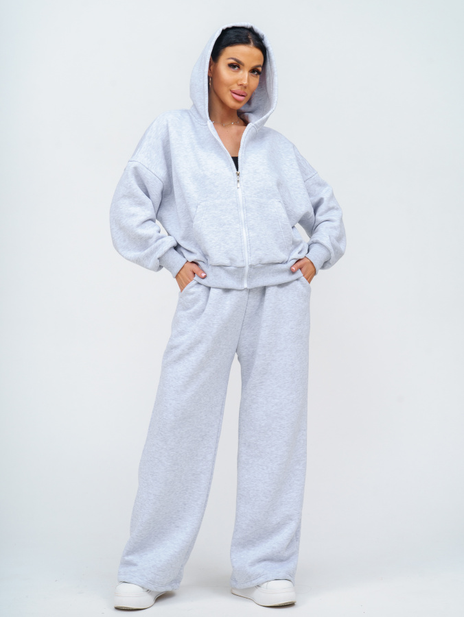 Фенди(серый меланж) костюм Фенди(серый меланж) костюм