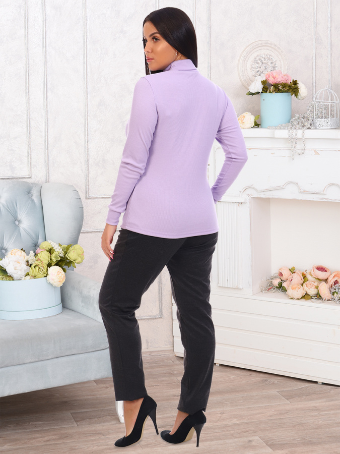 Милана (лаванда) водолазка (фуфайка) Милана (лаванда) водолазка (фуфайка)