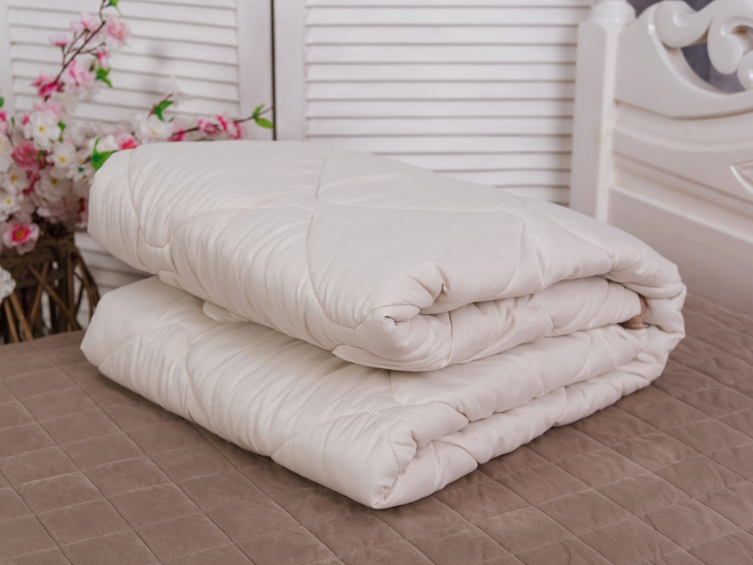 Одеяло "Овечья шерсть" всесезонное микрофибра