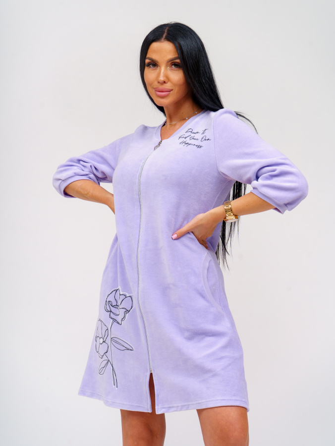 Вдохновение(лаванда) халат