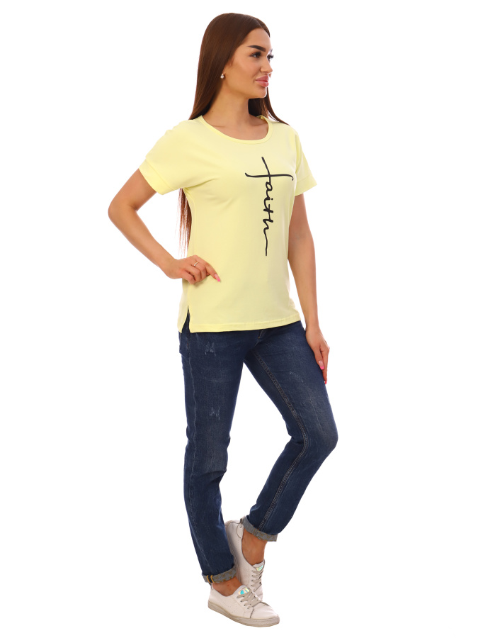 Лофт(лимон) футболка женская