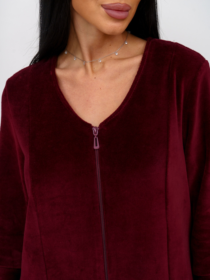 Азалия(бордо) халат