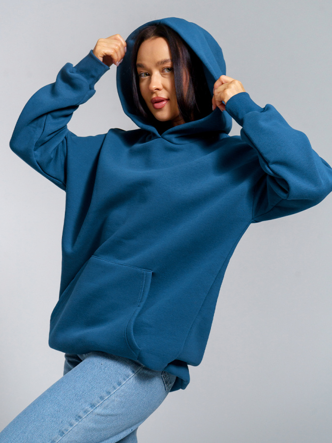 Перфект(индиго) толстовка(худи)