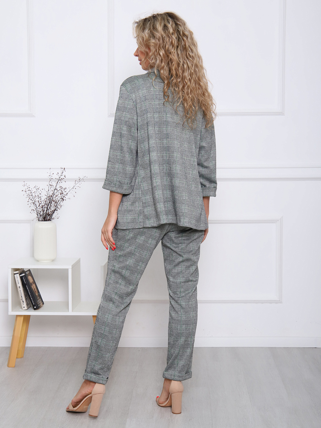 Стиль(зелёный) брюки