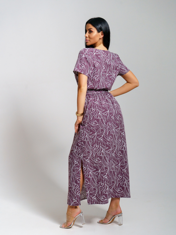 Белла(баклажан) платье