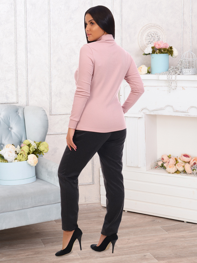 Милана (сухая роза) водолазка (фуфайка) Милана (сухая роза) водолазка (фуфайка)