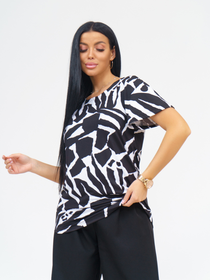 Романтика(зебра) туника