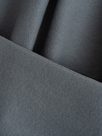 Серый Плед флис