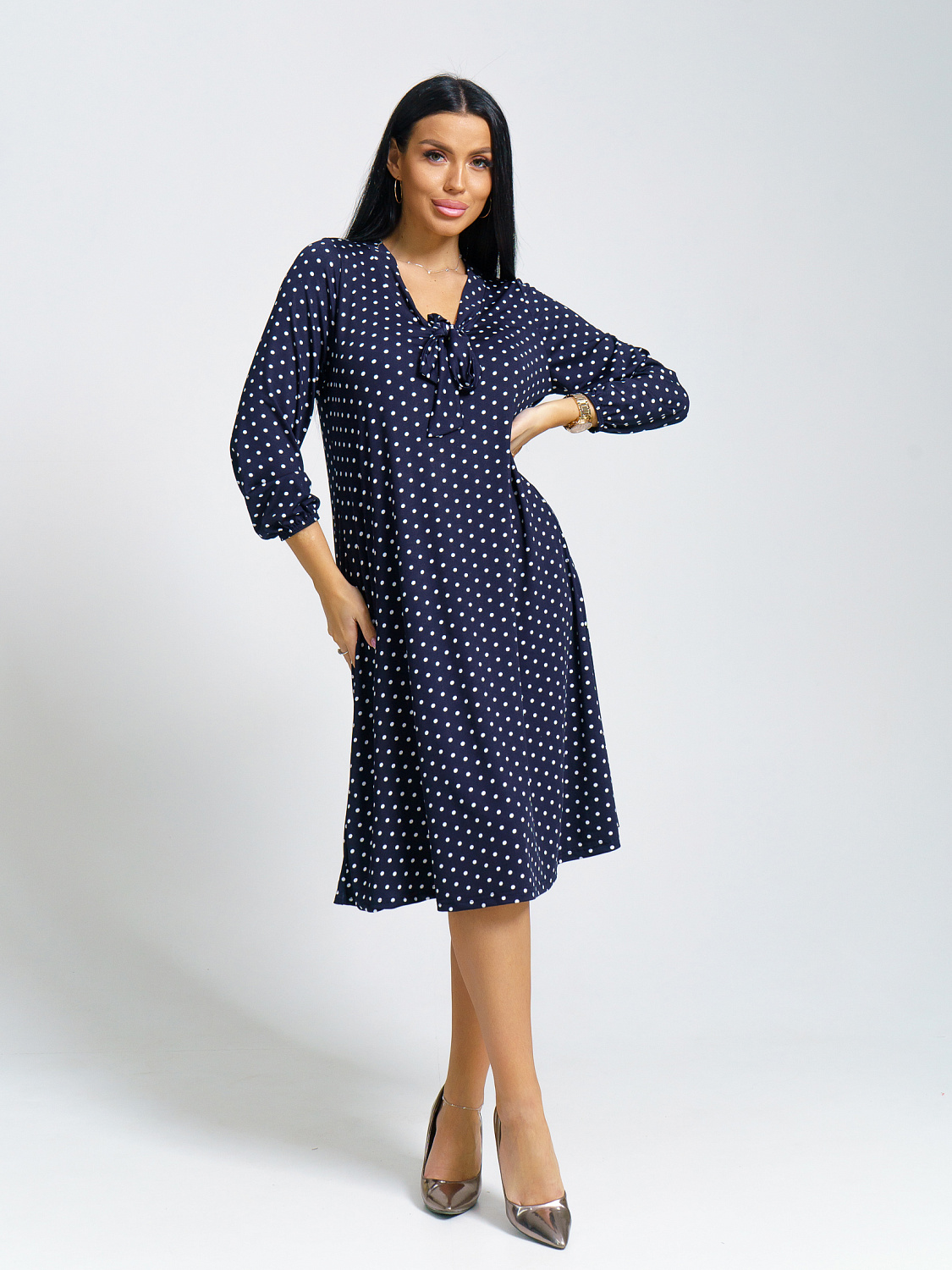 Сонет(горошки) платье