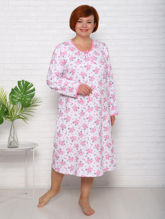 Дуняша (розовый) сорочка ночная