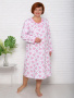 Дуняша (розовый) сорочка ночная