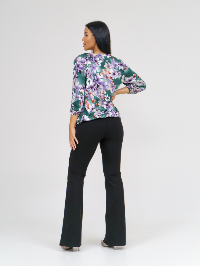 Фиалка(голубой) блузка