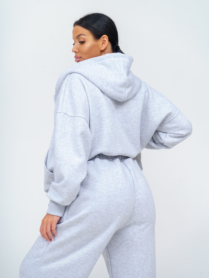 Фенди(серый меланж) костюм Фенди(серый меланж) костюм