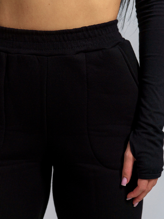 Зара(чёрный) брюки