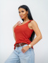 Мия(терракотовый) майка женская