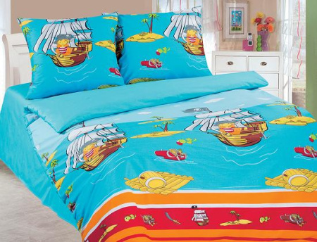 Остров сокровищ КПБ поплин подростковый