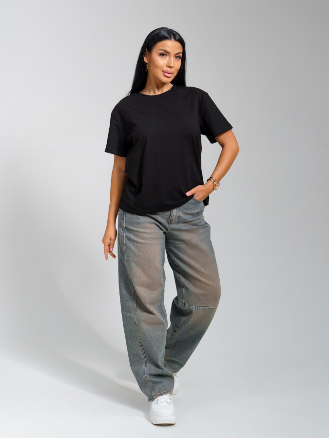 Оливия(черный) футболка