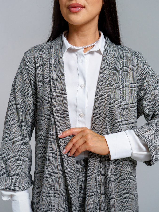 Классика(коричн.) жакет Классика(коричн.) жакет