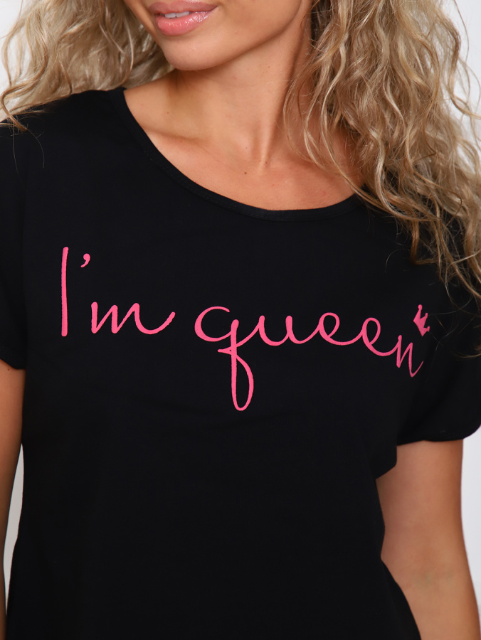 Корона(розовый) футболка+шорты