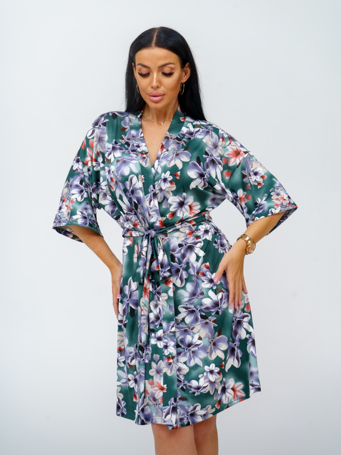 Токио(зеленый) халат