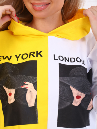 Мэри толстовка укороченная