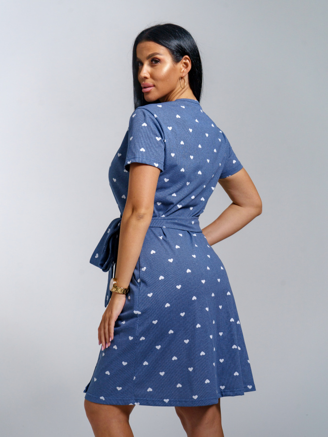 Рози(джинс) халат