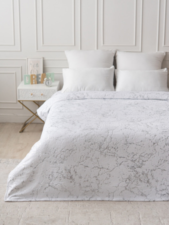 Мрамор(бел) плед велсофт