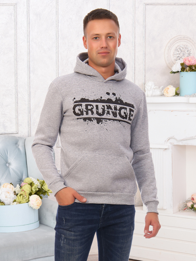 Грандж (меланж) Толстовка