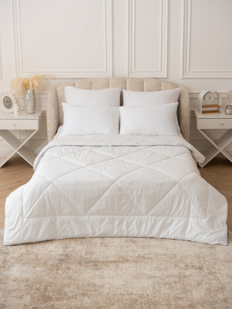 Одеяло "Лебяжий пух" поплин белый