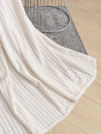 Мозаика(молоко) плед велсофт