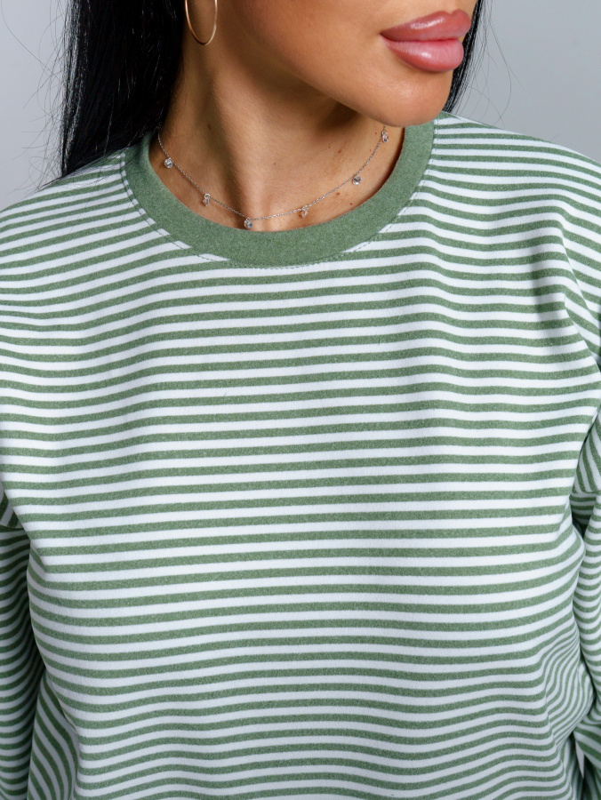 Мелиса(хаки) свитшот