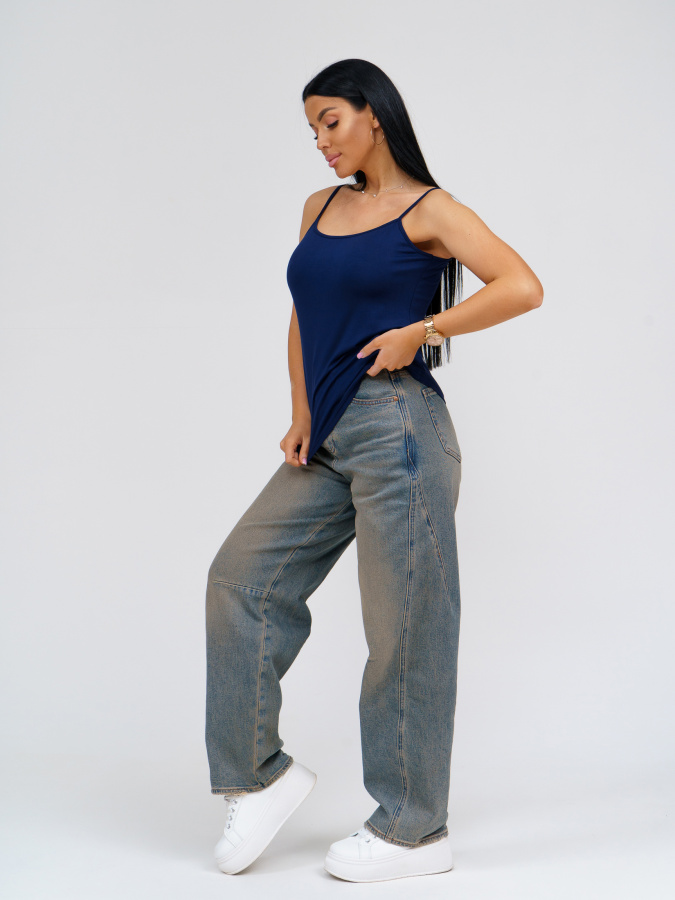 Леди топ (синий)