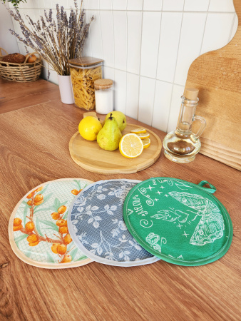 Прихватка рогожка