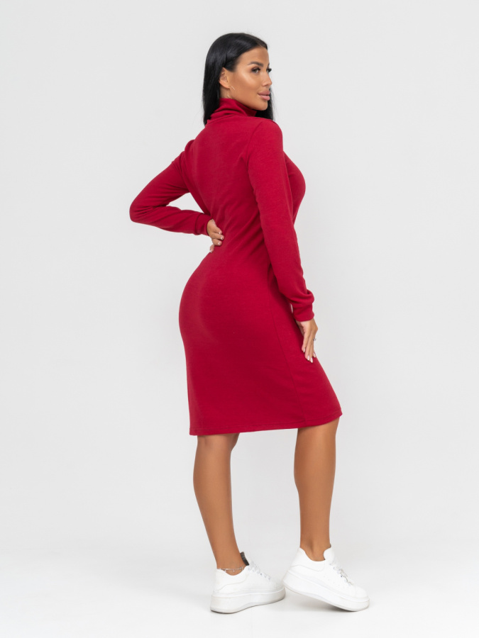 Мишель(бордо) платье