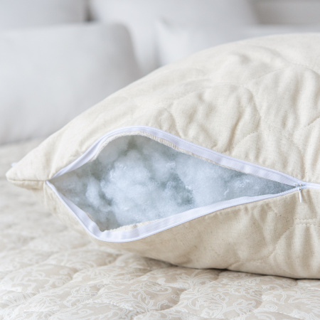 Подушка "Лен" на молнии Подушка "Лен" на молнии