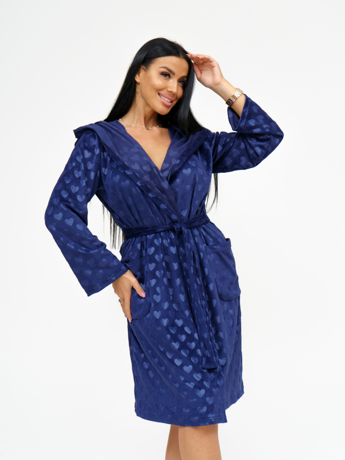 Лира(индиго) халат