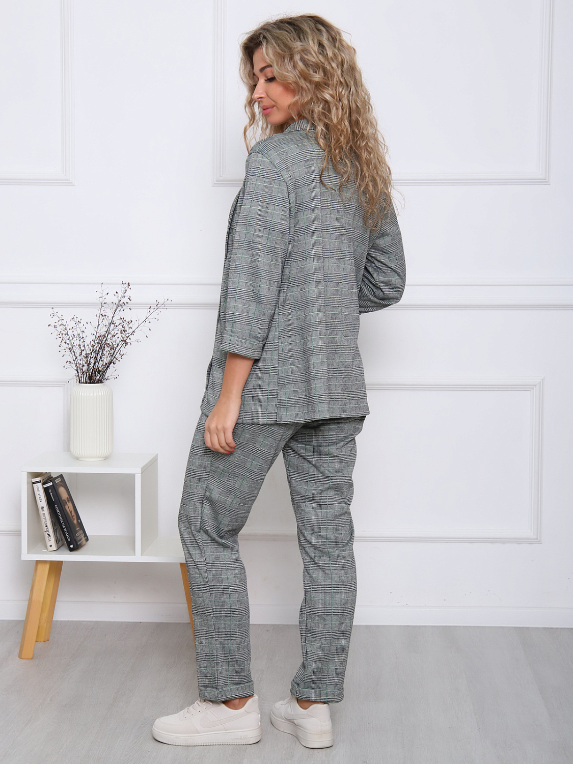 Стиль(зелёный) брюки