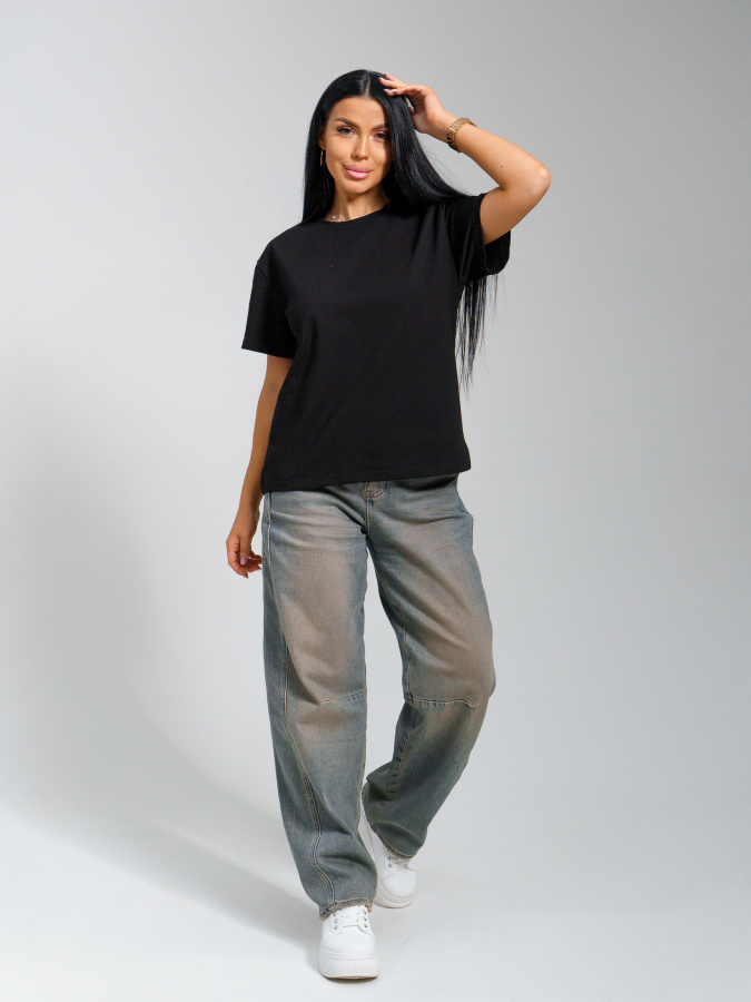 Оливия(черный) футболка