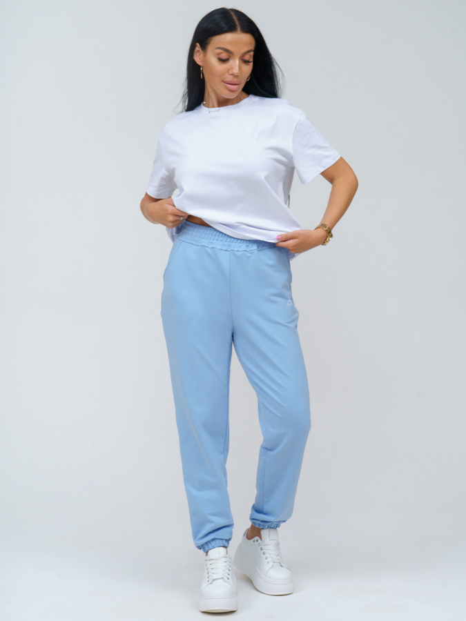 Акцент(голубой) брюки