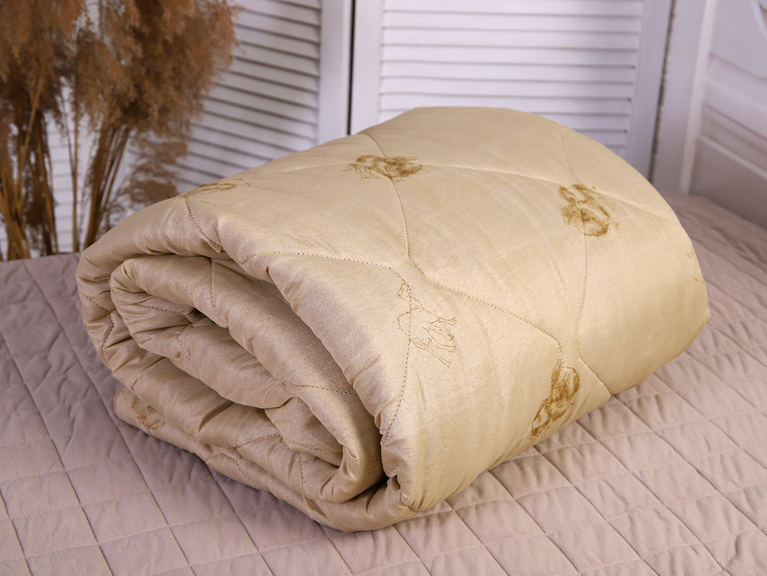 Одеяло "Верблюд" всесезонное п/э