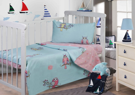 Совушка КПБ поплин детский